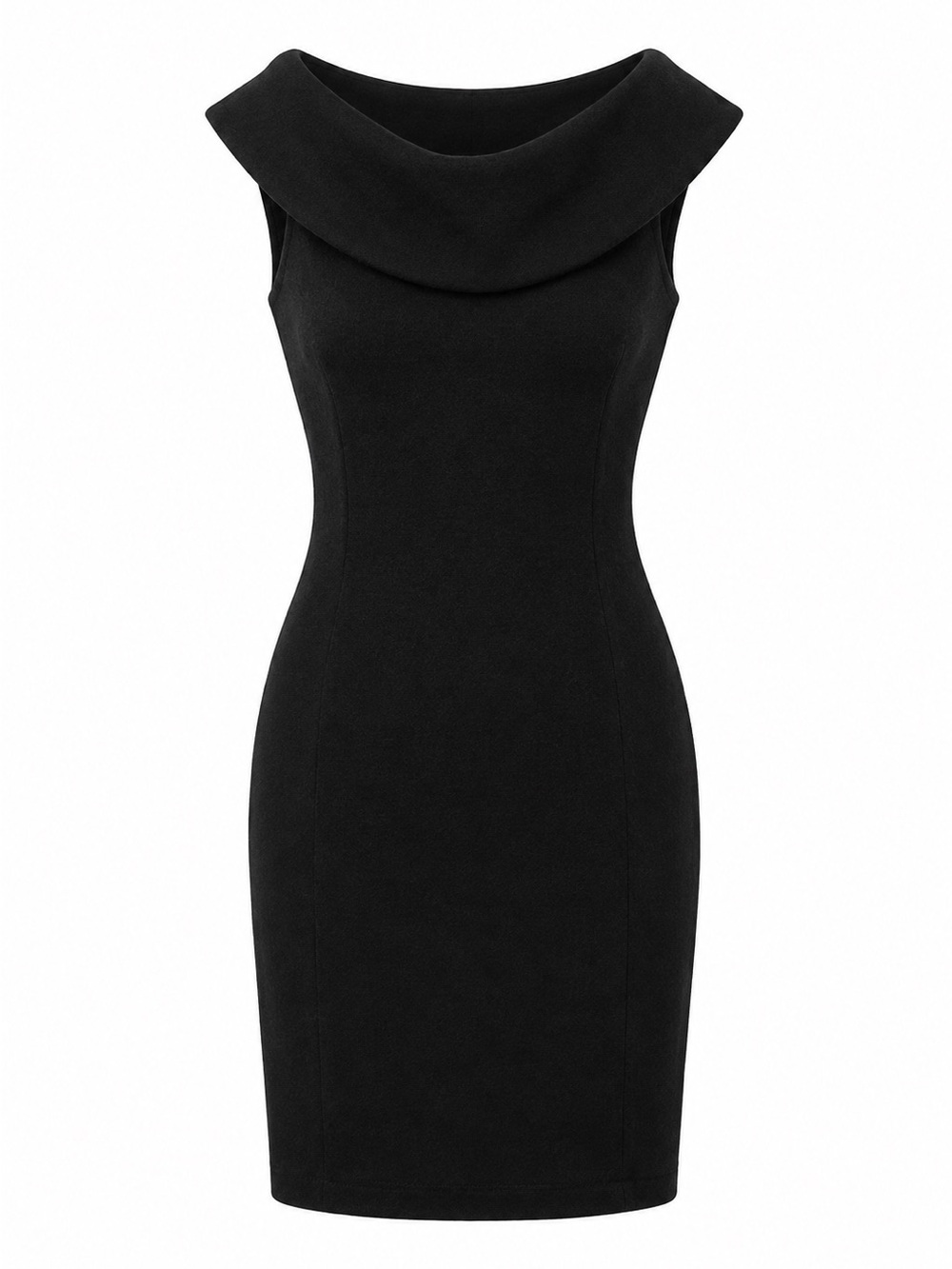 BANANA REPUBLIC Italian Wool Blend Bouclé Sheath Dress Black Medium